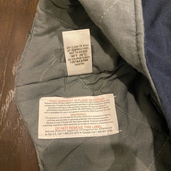 Bulwark FR HNL2NV Lightweight Hard Hat Liner - Nomex IIIA - Navy - Picture 4 of 5